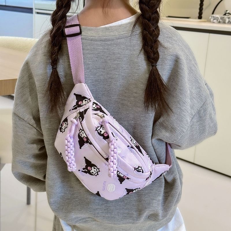 Sevimli Kuromi Baskı Omuz Cros - Kawaii Tech Accessories incelemesi ve fiyatı