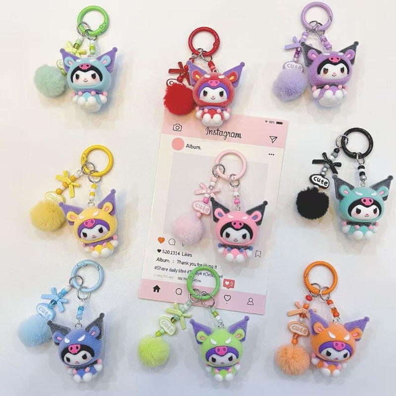 Moda Kuromi Figürü Reçine Anah - Kawaii Tech Accessories incelemesi ve fiyatı